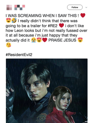 Illustration for article titled Some Fans Aren't Feeling Resident Evil 2's Remake FacesÂ